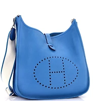Pre-Owned HERMES Gm Evelyne Bag Gen Iii Clemence