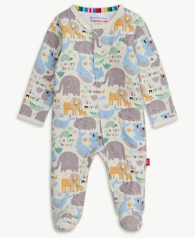 Magnetic Me Baby Boys' and Girls' Long-Sleeve Coverall