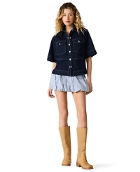 Steve Madden Women's Eliana Collared Top