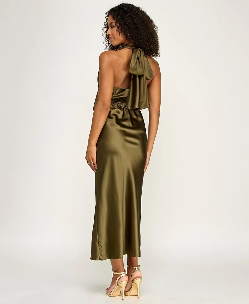 Katia Rae Junior's Tie-Back Sleeveless Dress