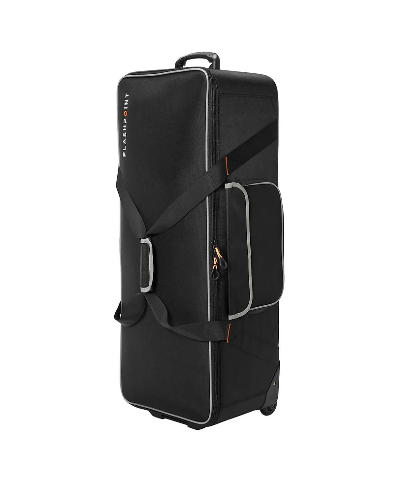 Nanlite Fs-300B Bi-Color Led Video Spotlight with Rapid 90 Softbox with GLSBPS36 Wheeled Hard Case