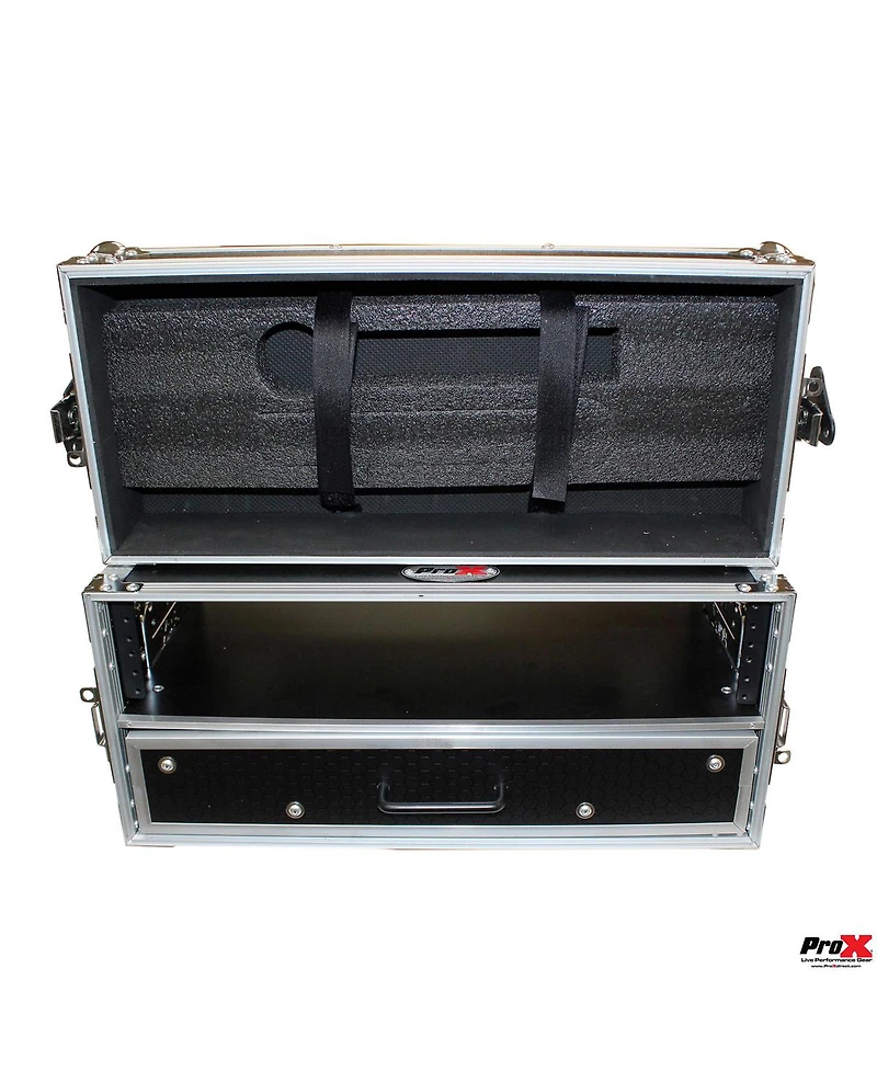 ProX Xs-WM2U2DR 2U Rack Case with 2U Rack Drawer