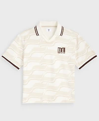 Mode of One Men's Relaxed-Fit Varsity Polo Shirt, Macy's Exclusive