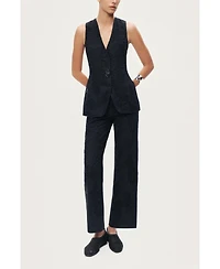 Nocturne Women's Printed Relaxed Straight-Leg Pants