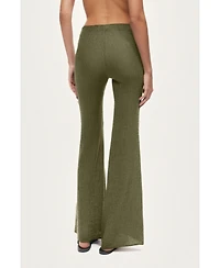 Nocturne Women's Flared High Waist Pants