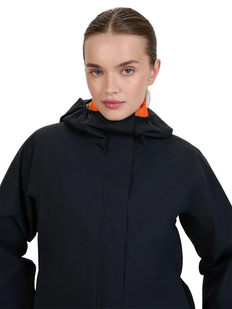 4F Women's Trekking Hardshell Jacket 15000 Membrane