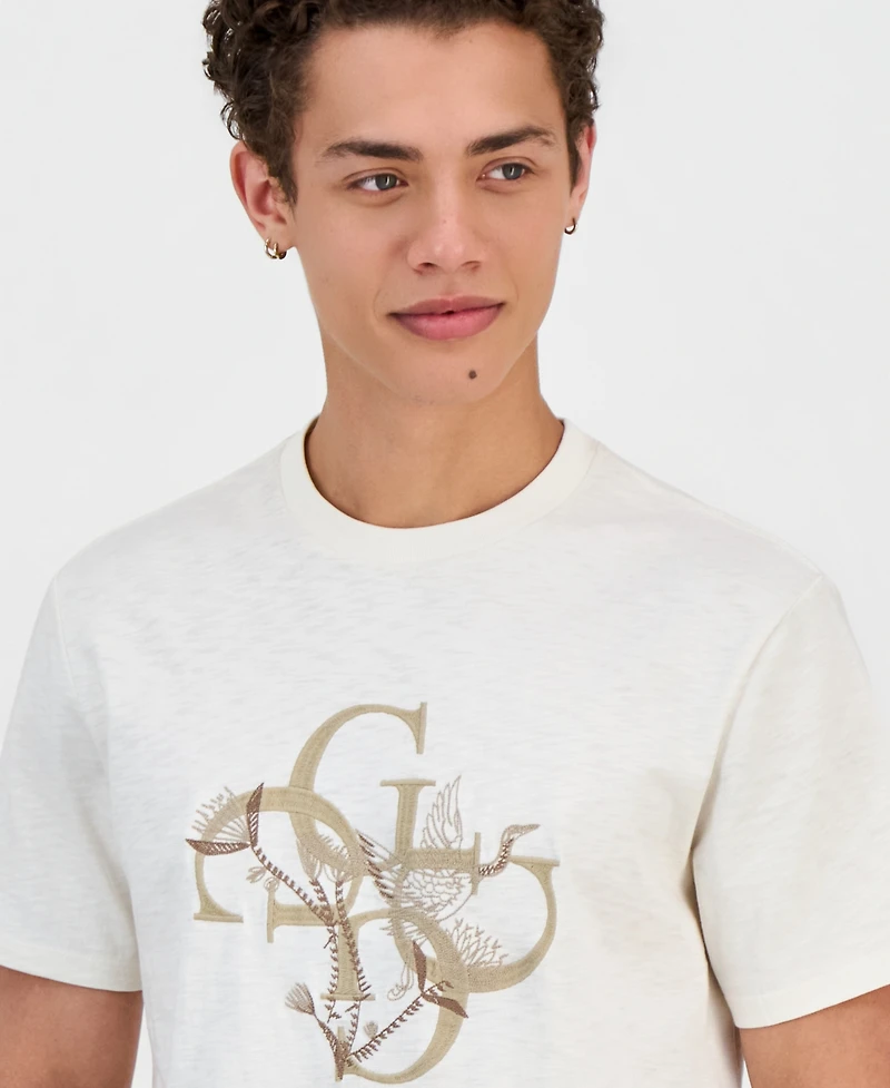 Guess Men's Crafted Bird Graphic T-Shirt