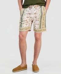 Guess Men's Charm Savanna Print Shorts