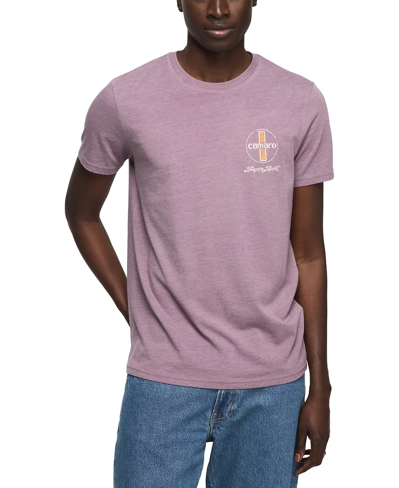 Lucky Brand Men's Camaro Super Sport Logo Graphic T-shirts
