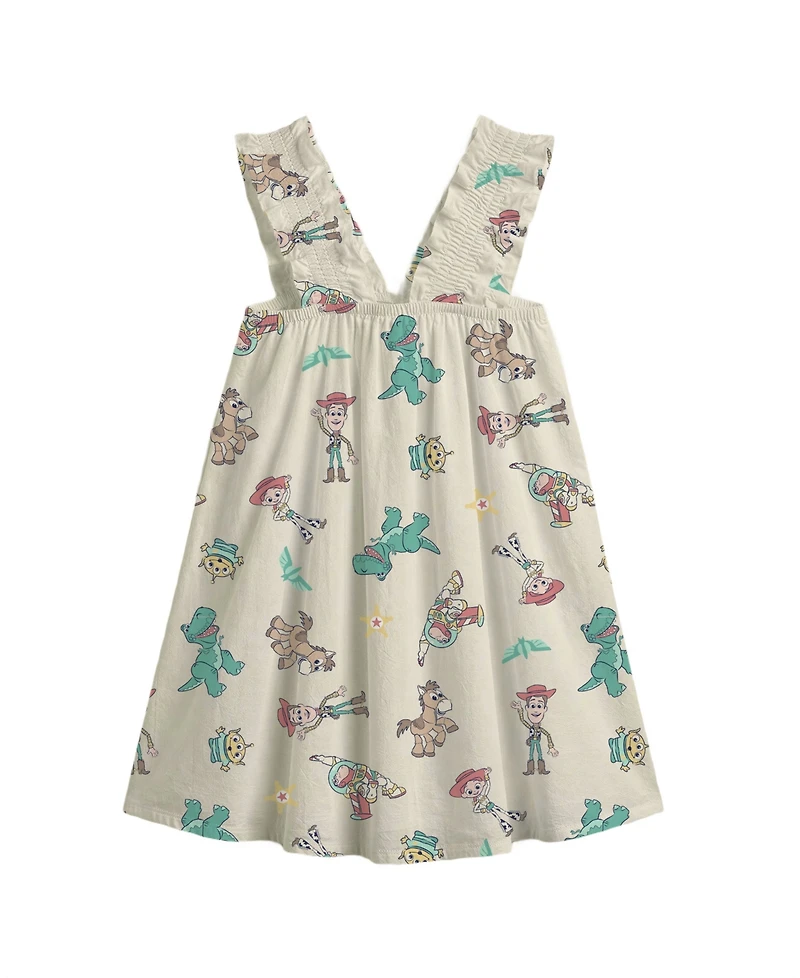 Disney Girls' 2T-6X Sleeveless Dress