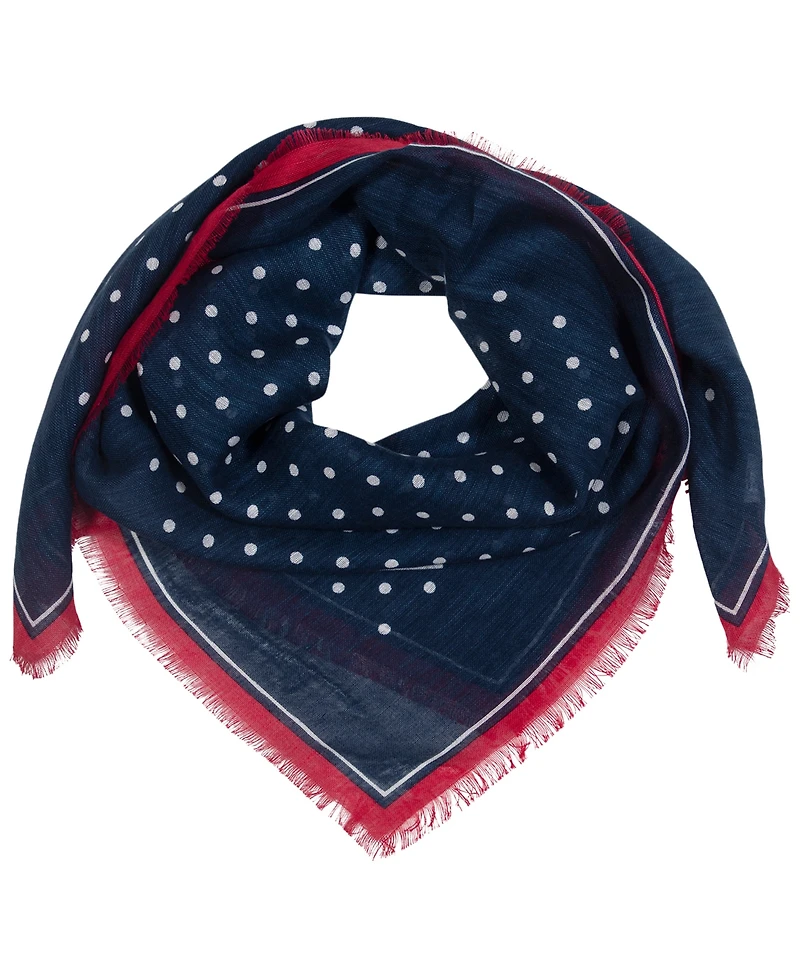 Lauren Ralph Lauren Spring Dot Square Scarf