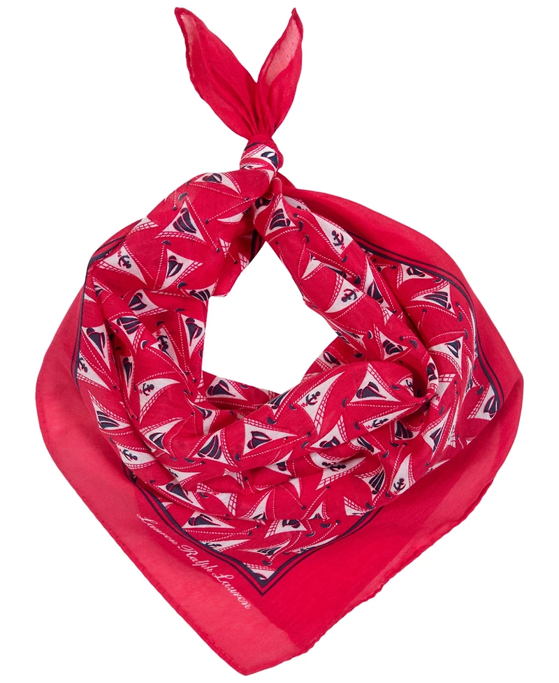 Lauren Ralph Lauren Sails Small Square Scarf