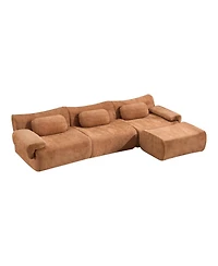 Streamdale Furniture Modular Combination Armchair, Bamboo Joint Shape