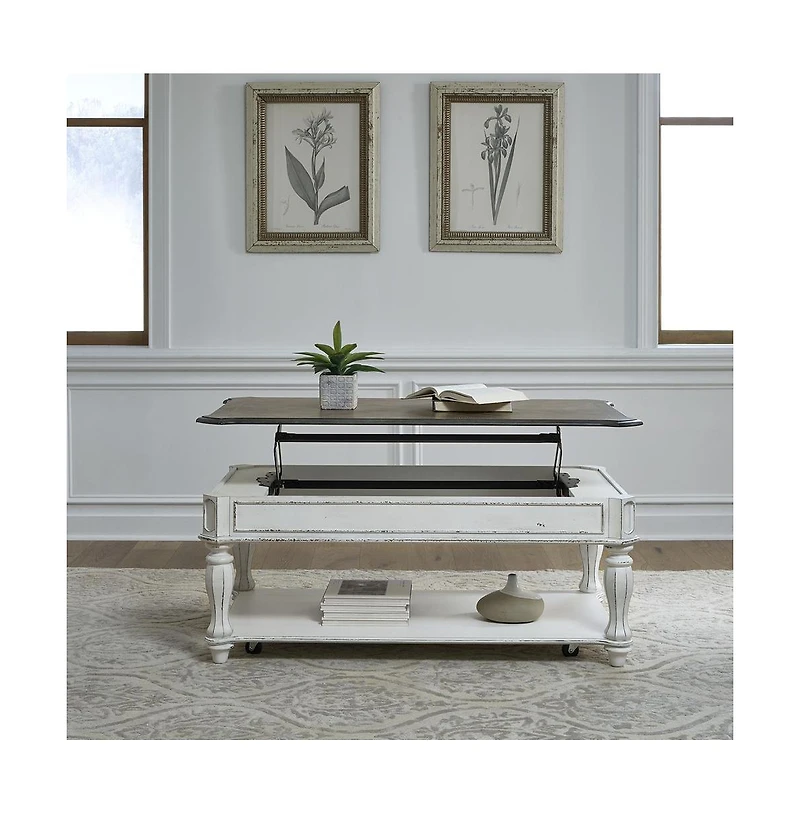 Liberty Furniture Magnolia Manor Lift Top Cocktail Table
