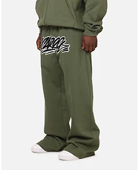 Carre Men's Terrace Relaxed Fit Embroidered Logo Trackpants