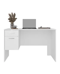 Fm Furniture Magia Desk, 2 Drawers (1 Lockable), Modern Design, Home Office
