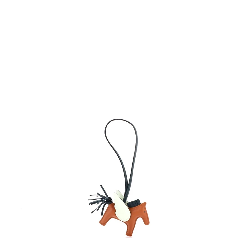 Pre-Owned HERMES Pm Pegase Rodeo Bag Charm Leather