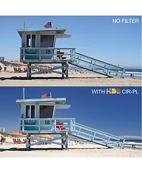 Hoya 52mm HD3 Uv and Circular Polarizer Filter Kit, Microfiber Cloth