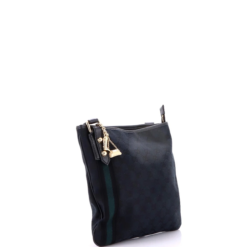 Pre-Owned Gucci Jolicoeur Messenger Bag Gg Canvas