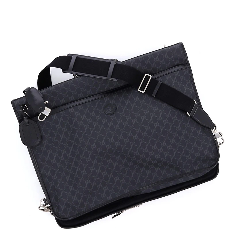 Pre-Owned Gucci Retro Interlocking G Garment Bag Gg Coated Canvas