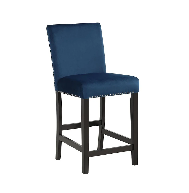 New Classic Furniture Celeste 39.5" Wood Counter Chair in (Set of 2)