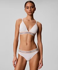 Calvin Klein Women's Icon Cotton Modal Full Coverage Bikini Panty