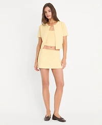 Good American Women's The Keepsake Pull-On Skort