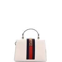 Pre-Owned Gucci Large Sylvie Top Handle Bag Leather