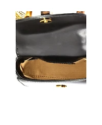 Pre-Owned Gucci Super Mini Bamboo 1947 Top Handle Bag Leather