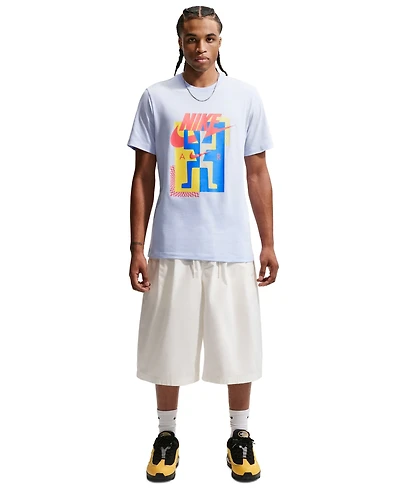 Nike Men's Futura Festival Graphic Cotton T-Shirt
