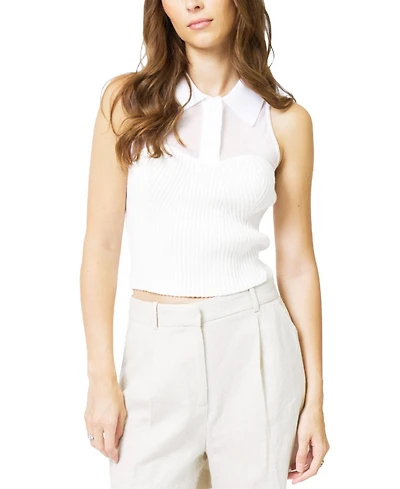 Central Park West Women's Brooklyn Sheer Polo Halter