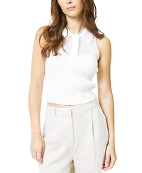 Central Park West Women's Brooklyn Sheer Polo Halter