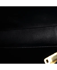 Pre-Owned Celine Medium 16 Top Handle Bag Grained Calfskin
