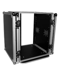 ProX T-14RSS24 14U Ata Deluxe Flight Road Case with 4" Casters for Amplifier Rack Mount Module, 24" Rail Depth