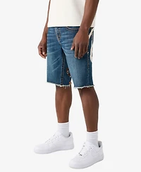 True Religion Men's 12" Straight-Fit Shorts