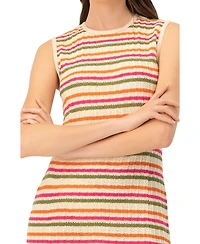 Ivonne Women's Sleeveless Striped Knit Maxi Dress