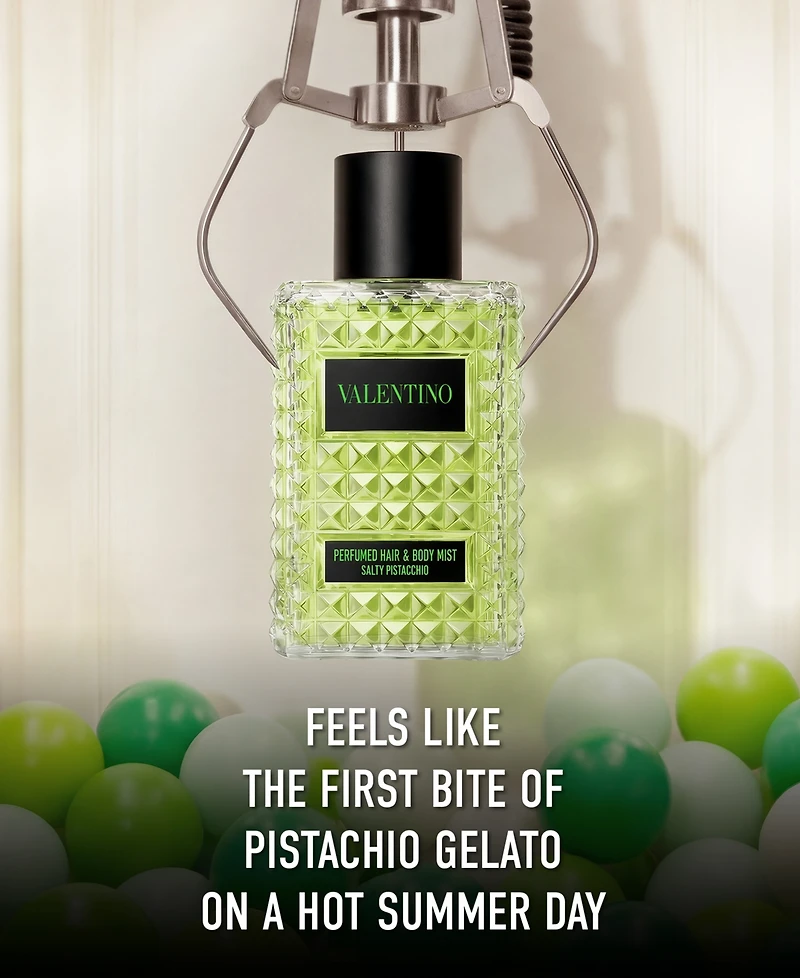 Valentino Born in Roma Salty Pistachio Hair and Body Mist, 3.3 oz.
