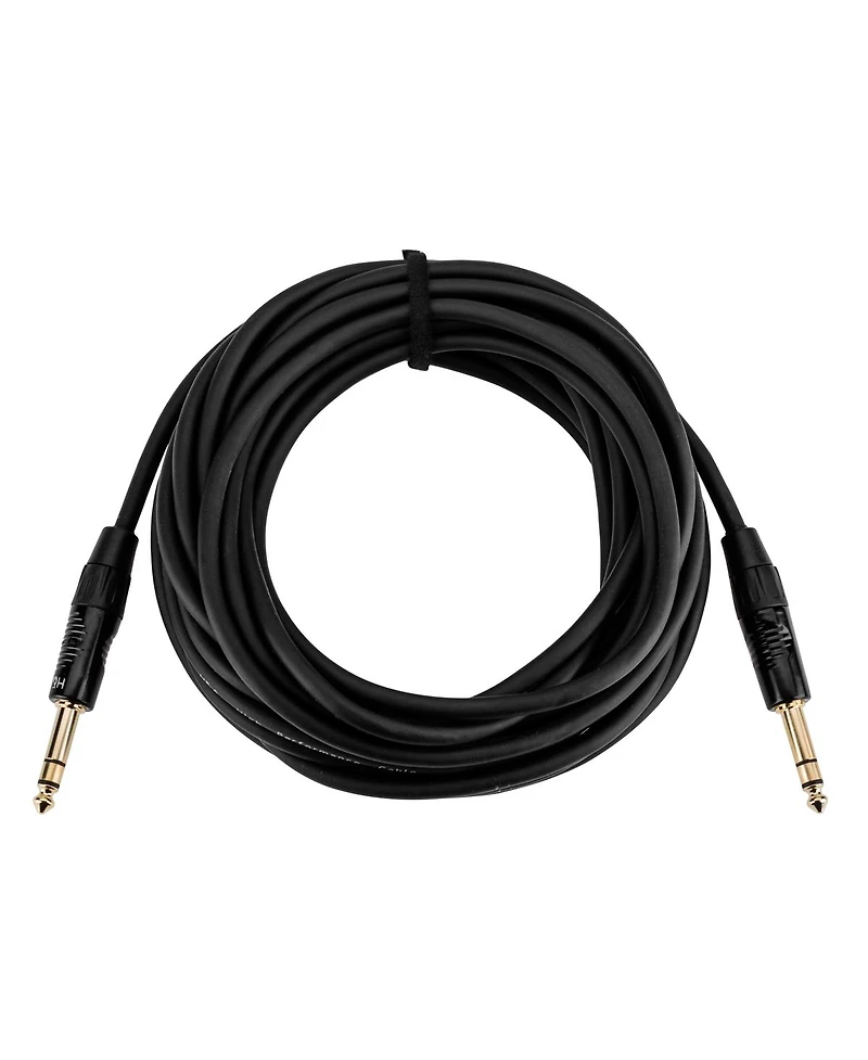 Mackie Hm-4 4-Way Headphone Amplifier, Bundle with TAPH100 Headphones and 1/4" Trs Male Cable