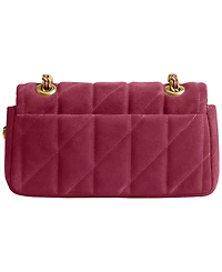 Coach Quilted Tabby Small Suede Shoulder Bag 20