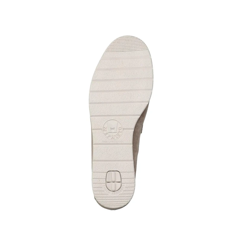 Mephisto Valenza Taupe Suede Loafer