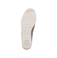 Mephisto Valenza Taupe Suede Loafer