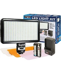 VidPro Led 300 On Camera Daylight Balanced Led Light Kit
