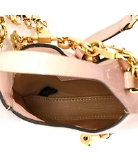 Pre-Owned Gucci Mini Jackie 1961 Chain Hobo Patent