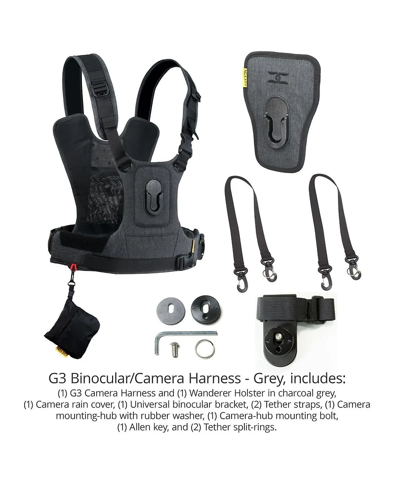 Cotton Carrier G3 Harness System for Binoculars and Camera
