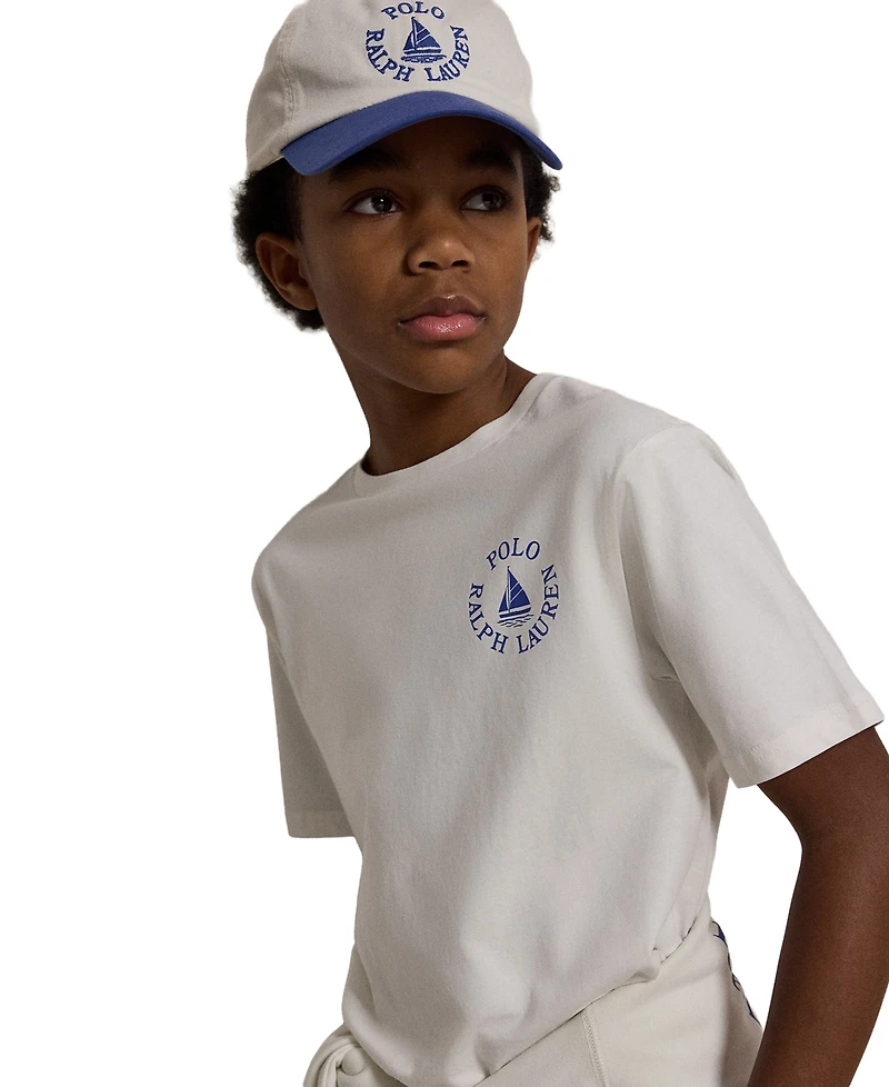 Polo Ralph Lauren Boy's 8-20 Jersey Knit Short-Sleeve Crewneck T-Shirt