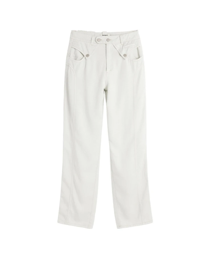 Desigual Women's Baggy Pants Buttons