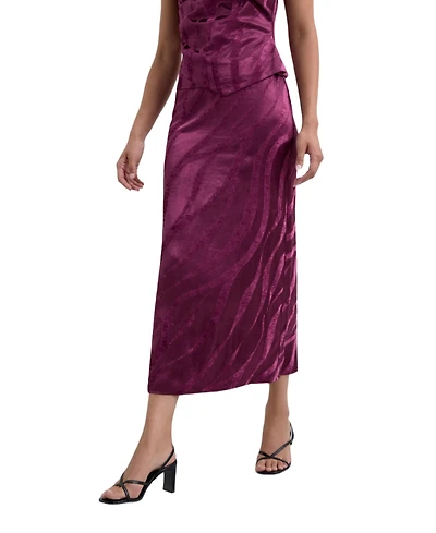 Scalpers Women's Camouvelvet Skirt