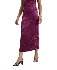 Scalpers Women's Camouvelvet Skirt