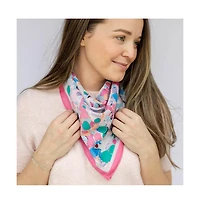 Headbands of Hope Women's Satin Abstract Floral Headscarf