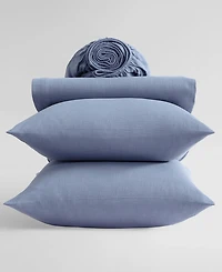 Calvin Klein Soho Solid Washed Cotton 4-Pc. Sheet Set